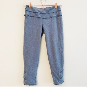 Athleta Lakshmi Capri Legging Pleated Ruffle Small